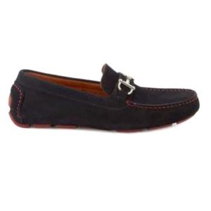 Nubuck Suede Bit Driving Loafers